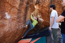 Bouldering in Hueco Tanks on 02/14/2020 with Blue Lizard Climbing and Yoga

Filename: SRM_20200214_1559020.jpg
Aperture: f/4.0
Shutter Speed: 1/250
Body: Canon EOS-1D Mark II
Lens: Canon EF 16-35mm f/2.8 L