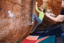 Bouldering in Hueco Tanks on 02/14/2020 with Blue Lizard Climbing and Yoga

Filename: SRM_20200214_1601450.jpg
Aperture: f/3.5
Shutter Speed: 1/250
Body: Canon EOS-1D Mark II
Lens: Canon EF 16-35mm f/2.8 L