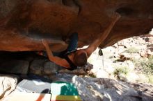 Bouldering in Hueco Tanks on 02/14/2020 with Blue Lizard Climbing and Yoga

Filename: SRM_20200214_1644110.jpg
Aperture: f/8.0
Shutter Speed: 1/250
Body: Canon EOS-1D Mark II
Lens: Canon EF 16-35mm f/2.8 L