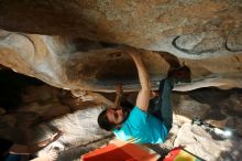 Bouldering in Hueco Tanks on 02/14/2020 with Blue Lizard Climbing and Yoga

Filename: SRM_20200214_1703510.jpg
Aperture: f/8.0
Shutter Speed: 1/250
Body: Canon EOS-1D Mark II
Lens: Canon EF 16-35mm f/2.8 L