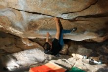 Bouldering in Hueco Tanks on 02/14/2020 with Blue Lizard Climbing and Yoga

Filename: SRM_20200214_1709190.jpg
Aperture: f/8.0
Shutter Speed: 1/320
Body: Canon EOS-1D Mark II
Lens: Canon EF 16-35mm f/2.8 L