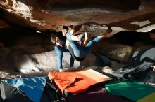 Bouldering in Hueco Tanks on 02/14/2020 with Blue Lizard Climbing and Yoga

Filename: SRM_20200214_1723310.jpg
Aperture: f/8.0
Shutter Speed: 1/250
Body: Canon EOS-1D Mark II
Lens: Canon EF 16-35mm f/2.8 L