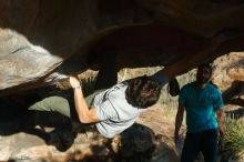 Bouldering in Hueco Tanks on 02/14/2020 with Blue Lizard Climbing and Yoga

Filename: SRM_20200214_1728320.jpg
Aperture: f/9.0
Shutter Speed: 1/250
Body: Canon EOS-1D Mark II
Lens: Canon EF 50mm f/1.8 II