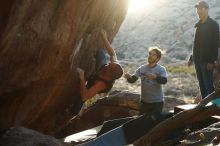 Bouldering in Hueco Tanks on 02/14/2020 with Blue Lizard Climbing and Yoga

Filename: SRM_20200214_1811360.jpg
Aperture: f/4.5
Shutter Speed: 1/250
Body: Canon EOS-1D Mark II
Lens: Canon EF 50mm f/1.8 II