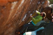 Bouldering in Hueco Tanks on 02/14/2020 with Blue Lizard Climbing and Yoga

Filename: SRM_20200214_1825550.jpg
Aperture: f/2.8
Shutter Speed: 1/250
Body: Canon EOS-1D Mark II
Lens: Canon EF 50mm f/1.8 II