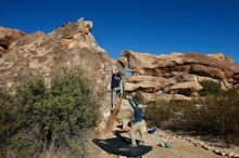 Bouldering in Hueco Tanks on 02/16/2020 with Blue Lizard Climbing and Yoga

Filename: SRM_20200216_1030310.jpg
Aperture: f/8.0
Shutter Speed: 1/400
Body: Canon EOS-1D Mark II
Lens: Canon EF 16-35mm f/2.8 L