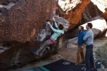 Bouldering in Hueco Tanks on 02/16/2020 with Blue Lizard Climbing and Yoga

Filename: SRM_20200216_1032280.jpg
Aperture: f/5.6
Shutter Speed: 1/250
Body: Canon EOS-1D Mark II
Lens: Canon EF 16-35mm f/2.8 L