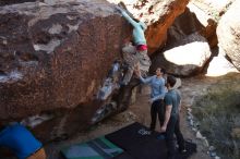 Bouldering in Hueco Tanks on 02/16/2020 with Blue Lizard Climbing and Yoga

Filename: SRM_20200216_1038490.jpg
Aperture: f/6.3
Shutter Speed: 1/250
Body: Canon EOS-1D Mark II
Lens: Canon EF 16-35mm f/2.8 L