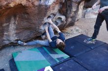 Bouldering in Hueco Tanks on 02/16/2020 with Blue Lizard Climbing and Yoga

Filename: SRM_20200216_1043350.jpg
Aperture: f/4.5
Shutter Speed: 1/250
Body: Canon EOS-1D Mark II
Lens: Canon EF 16-35mm f/2.8 L