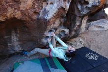 Bouldering in Hueco Tanks on 02/16/2020 with Blue Lizard Climbing and Yoga

Filename: SRM_20200216_1044580.jpg
Aperture: f/5.6
Shutter Speed: 1/250
Body: Canon EOS-1D Mark II
Lens: Canon EF 16-35mm f/2.8 L