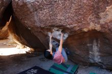 Bouldering in Hueco Tanks on 02/16/2020 with Blue Lizard Climbing and Yoga

Filename: SRM_20200216_1046220.jpg
Aperture: f/5.6
Shutter Speed: 1/250
Body: Canon EOS-1D Mark II
Lens: Canon EF 16-35mm f/2.8 L