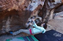 Bouldering in Hueco Tanks on 02/16/2020 with Blue Lizard Climbing and Yoga

Filename: SRM_20200216_1052060.jpg
Aperture: f/5.6
Shutter Speed: 1/250
Body: Canon EOS-1D Mark II
Lens: Canon EF 16-35mm f/2.8 L