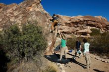 Bouldering in Hueco Tanks on 02/16/2020 with Blue Lizard Climbing and Yoga

Filename: SRM_20200216_1054000.jpg
Aperture: f/7.1
Shutter Speed: 1/500
Body: Canon EOS-1D Mark II
Lens: Canon EF 16-35mm f/2.8 L