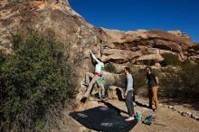 Bouldering in Hueco Tanks on 02/16/2020 with Blue Lizard Climbing and Yoga

Filename: SRM_20200216_1055520.jpg
Aperture: f/7.1
Shutter Speed: 1/500
Body: Canon EOS-1D Mark II
Lens: Canon EF 16-35mm f/2.8 L