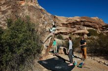 Bouldering in Hueco Tanks on 02/16/2020 with Blue Lizard Climbing and Yoga

Filename: SRM_20200216_1055540.jpg
Aperture: f/7.1
Shutter Speed: 1/500
Body: Canon EOS-1D Mark II
Lens: Canon EF 16-35mm f/2.8 L