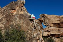 Bouldering in Hueco Tanks on 02/16/2020 with Blue Lizard Climbing and Yoga

Filename: SRM_20200216_1057000.jpg
Aperture: f/8.0
Shutter Speed: 1/500
Body: Canon EOS-1D Mark II
Lens: Canon EF 16-35mm f/2.8 L