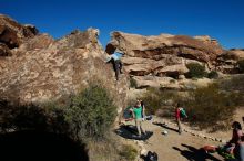 Bouldering in Hueco Tanks on 02/16/2020 with Blue Lizard Climbing and Yoga

Filename: SRM_20200216_1059350.jpg
Aperture: f/8.0
Shutter Speed: 1/500
Body: Canon EOS-1D Mark II
Lens: Canon EF 16-35mm f/2.8 L