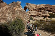 Bouldering in Hueco Tanks on 02/16/2020 with Blue Lizard Climbing and Yoga

Filename: SRM_20200216_1100390.jpg
Aperture: f/8.0
Shutter Speed: 1/500
Body: Canon EOS-1D Mark II
Lens: Canon EF 16-35mm f/2.8 L