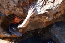 Bouldering in Hueco Tanks on 02/16/2020 with Blue Lizard Climbing and Yoga

Filename: SRM_20200216_1103590.jpg
Aperture: f/6.3
Shutter Speed: 1/200
Body: Canon EOS-1D Mark II
Lens: Canon EF 16-35mm f/2.8 L