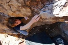 Bouldering in Hueco Tanks on 02/16/2020 with Blue Lizard Climbing and Yoga

Filename: SRM_20200216_1104530.jpg
Aperture: f/5.6
Shutter Speed: 1/200
Body: Canon EOS-1D Mark II
Lens: Canon EF 16-35mm f/2.8 L