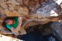 Bouldering in Hueco Tanks on 02/16/2020 with Blue Lizard Climbing and Yoga

Filename: SRM_20200216_1106230.jpg
Aperture: f/5.0
Shutter Speed: 1/200
Body: Canon EOS-1D Mark II
Lens: Canon EF 16-35mm f/2.8 L