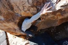 Bouldering in Hueco Tanks on 02/16/2020 with Blue Lizard Climbing and Yoga

Filename: SRM_20200216_1109180.jpg
Aperture: f/5.0
Shutter Speed: 1/250
Body: Canon EOS-1D Mark II
Lens: Canon EF 16-35mm f/2.8 L