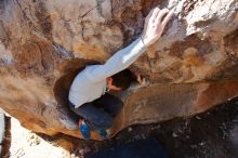 Bouldering in Hueco Tanks on 02/16/2020 with Blue Lizard Climbing and Yoga

Filename: SRM_20200216_1109220.jpg
Aperture: f/4.5
Shutter Speed: 1/250
Body: Canon EOS-1D Mark II
Lens: Canon EF 16-35mm f/2.8 L