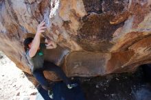 Bouldering in Hueco Tanks on 02/16/2020 with Blue Lizard Climbing and Yoga

Filename: SRM_20200216_1124200.jpg
Aperture: f/8.0
Shutter Speed: 1/320
Body: Canon EOS-1D Mark II
Lens: Canon EF 16-35mm f/2.8 L