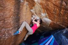 Bouldering in Hueco Tanks on 02/16/2020 with Blue Lizard Climbing and Yoga

Filename: SRM_20200216_1132370.jpg
Aperture: f/5.6
Shutter Speed: 1/250
Body: Canon EOS-1D Mark II
Lens: Canon EF 16-35mm f/2.8 L