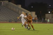 The lady longhorns beat Texas A&M 1-0 in soccer Friday night.

Filename: SRM_20061027_1911427.jpg
Aperture: f/4.0
Shutter Speed: 1/500
Body: Canon EOS 20D
Lens: Canon EF 80-200mm f/2.8 L