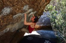 Bouldering in Hueco Tanks on 02/16/2020 with Blue Lizard Climbing and Yoga

Filename: SRM_20200216_1154050.jpg
Aperture: f/6.3
Shutter Speed: 1/250
Body: Canon EOS-1D Mark II
Lens: Canon EF 16-35mm f/2.8 L