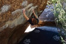 Bouldering in Hueco Tanks on 02/16/2020 with Blue Lizard Climbing and Yoga

Filename: SRM_20200216_1208270.jpg
Aperture: f/5.6
Shutter Speed: 1/320
Body: Canon EOS-1D Mark II
Lens: Canon EF 16-35mm f/2.8 L