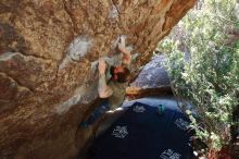 Bouldering in Hueco Tanks on 02/16/2020 with Blue Lizard Climbing and Yoga

Filename: SRM_20200216_1218200.jpg
Aperture: f/5.0
Shutter Speed: 1/250
Body: Canon EOS-1D Mark II
Lens: Canon EF 16-35mm f/2.8 L