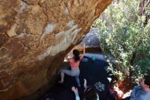 Bouldering in Hueco Tanks on 02/16/2020 with Blue Lizard Climbing and Yoga

Filename: SRM_20200216_1224040.jpg
Aperture: f/5.6
Shutter Speed: 1/250
Body: Canon EOS-1D Mark II
Lens: Canon EF 16-35mm f/2.8 L