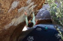 Bouldering in Hueco Tanks on 02/16/2020 with Blue Lizard Climbing and Yoga

Filename: SRM_20200216_1224470.jpg
Aperture: f/5.6
Shutter Speed: 1/250
Body: Canon EOS-1D Mark II
Lens: Canon EF 16-35mm f/2.8 L