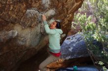 Bouldering in Hueco Tanks on 02/16/2020 with Blue Lizard Climbing and Yoga

Filename: SRM_20200216_1226150.jpg
Aperture: f/7.1
Shutter Speed: 1/250
Body: Canon EOS-1D Mark II
Lens: Canon EF 16-35mm f/2.8 L