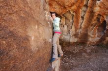 Bouldering in Hueco Tanks on 02/16/2020 with Blue Lizard Climbing and Yoga

Filename: SRM_20200216_1234240.jpg
Aperture: f/5.0
Shutter Speed: 1/250
Body: Canon EOS-1D Mark II
Lens: Canon EF 16-35mm f/2.8 L