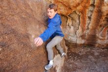 Bouldering in Hueco Tanks on 02/16/2020 with Blue Lizard Climbing and Yoga

Filename: SRM_20200216_1234520.jpg
Aperture: f/4.5
Shutter Speed: 1/250
Body: Canon EOS-1D Mark II
Lens: Canon EF 16-35mm f/2.8 L