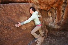 Bouldering in Hueco Tanks on 02/16/2020 with Blue Lizard Climbing and Yoga

Filename: SRM_20200216_1235250.jpg
Aperture: f/5.6
Shutter Speed: 1/250
Body: Canon EOS-1D Mark II
Lens: Canon EF 16-35mm f/2.8 L