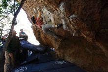 Bouldering in Hueco Tanks on 02/16/2020 with Blue Lizard Climbing and Yoga

Filename: SRM_20200216_1236090.jpg
Aperture: f/4.5
Shutter Speed: 1/250
Body: Canon EOS-1D Mark II
Lens: Canon EF 16-35mm f/2.8 L