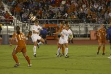 The lady longhorns beat Texas A&M 1-0 in soccer Friday night.

Filename: SRM_20061027_1920521.jpg
Aperture: f/4.0
Shutter Speed: 1/400
Body: Canon EOS 20D
Lens: Canon EF 80-200mm f/2.8 L