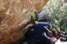 Bouldering in Hueco Tanks on 02/16/2020 with Blue Lizard Climbing and Yoga

Filename: SRM_20200216_1239410.jpg
Aperture: f/4.0
Shutter Speed: 1/250
Body: Canon EOS-1D Mark II
Lens: Canon EF 16-35mm f/2.8 L