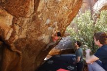 Bouldering in Hueco Tanks on 02/16/2020 with Blue Lizard Climbing and Yoga

Filename: SRM_20200216_1244170.jpg
Aperture: f/5.0
Shutter Speed: 1/250
Body: Canon EOS-1D Mark II
Lens: Canon EF 16-35mm f/2.8 L