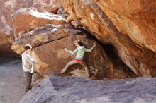 Bouldering in Hueco Tanks on 02/16/2020 with Blue Lizard Climbing and Yoga

Filename: SRM_20200216_1249200.jpg
Aperture: f/6.3
Shutter Speed: 1/250
Body: Canon EOS-1D Mark II
Lens: Canon EF 16-35mm f/2.8 L