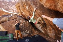 Bouldering in Hueco Tanks on 02/16/2020 with Blue Lizard Climbing and Yoga

Filename: SRM_20200216_1318330.jpg
Aperture: f/5.0
Shutter Speed: 1/250
Body: Canon EOS-1D Mark II
Lens: Canon EF 16-35mm f/2.8 L