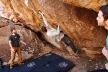 Bouldering in Hueco Tanks on 02/16/2020 with Blue Lizard Climbing and Yoga

Filename: SRM_20200216_1320060.jpg
Aperture: f/4.0
Shutter Speed: 1/250
Body: Canon EOS-1D Mark II
Lens: Canon EF 16-35mm f/2.8 L