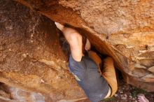 Bouldering in Hueco Tanks on 02/16/2020 with Blue Lizard Climbing and Yoga

Filename: SRM_20200216_1322100.jpg
Aperture: f/3.2
Shutter Speed: 1/250
Body: Canon EOS-1D Mark II
Lens: Canon EF 16-35mm f/2.8 L