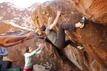 Bouldering in Hueco Tanks on 02/16/2020 with Blue Lizard Climbing and Yoga

Filename: SRM_20200216_1325400.jpg
Aperture: f/4.5
Shutter Speed: 1/250
Body: Canon EOS-1D Mark II
Lens: Canon EF 16-35mm f/2.8 L