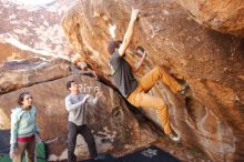 Bouldering in Hueco Tanks on 02/16/2020 with Blue Lizard Climbing and Yoga

Filename: SRM_20200216_1327310.jpg
Aperture: f/4.5
Shutter Speed: 1/250
Body: Canon EOS-1D Mark II
Lens: Canon EF 16-35mm f/2.8 L