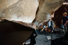 Bouldering in Hueco Tanks on 02/16/2020 with Blue Lizard Climbing and Yoga

Filename: SRM_20200216_1351060.jpg
Aperture: f/8.0
Shutter Speed: 1/250
Body: Canon EOS-1D Mark II
Lens: Canon EF 16-35mm f/2.8 L